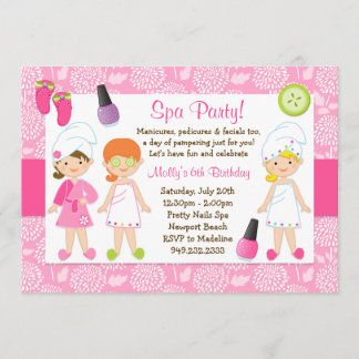 KinderWellness-Center-Geburtstags-Party Einladung