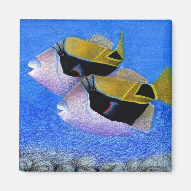 Kinderwettkampf: triggerfish magnet (Vorne)