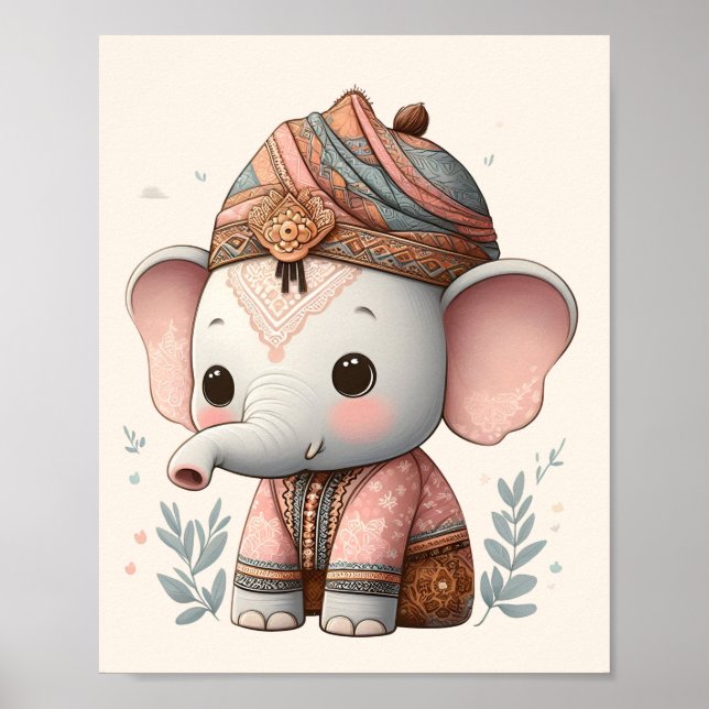 Kinderzimmer Art Nusantara / Heritage Baby Animes Poster (Vorne)