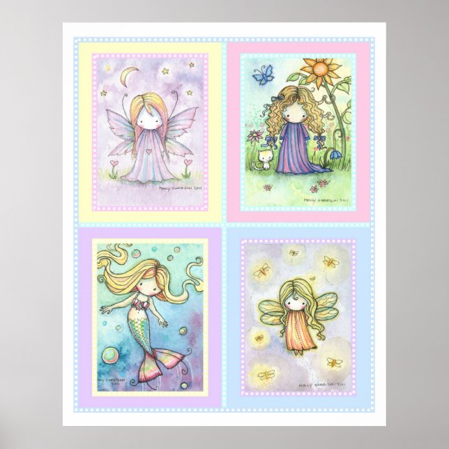 Kinderzimmer Art Print von Molly Harrison Poster (Vorne)