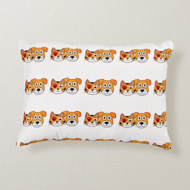 Kinderzimmer Cartoon Akzent Pillow Dekokissen (Rückseite)