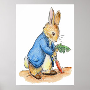 Kinderzimmer Characters Peter Rabbit Beatrix Potte Poster