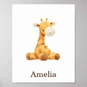 Kinderzimmer Decor Toy Animal Giraffe Geschlecht n Poster