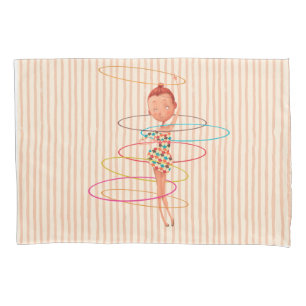 Kinderzimmer-Dekoration des Themenbereichs "Circus Kissenbezug