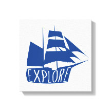 Kinderzimmer erkunden Sailboat Art