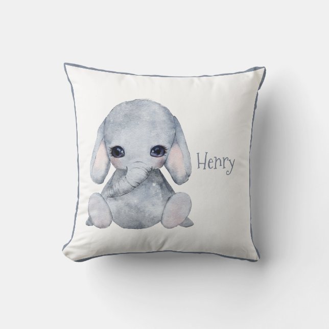 Kinderzimmer für niedliche Waldtiere Kissen (Vorderseite)