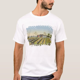 Kinderzimmer-Garten, c.1820-40 (w/c auf Papier) T-Shirt