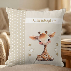 Kinderzimmer geben den Namen niedliche Giraffe bra Kissen