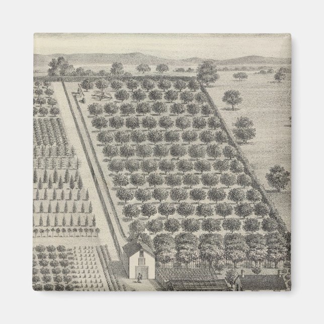 Kinderzimmer, Holz Magnet (Vorne)