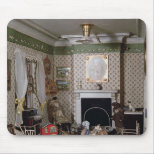 Kinderzimmer mit Spielwaren von "Fräulein Miles" Mousepad