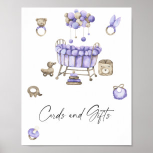 Kinderzimmer-Mobile - KARTEN UND GESCHENKE Poster