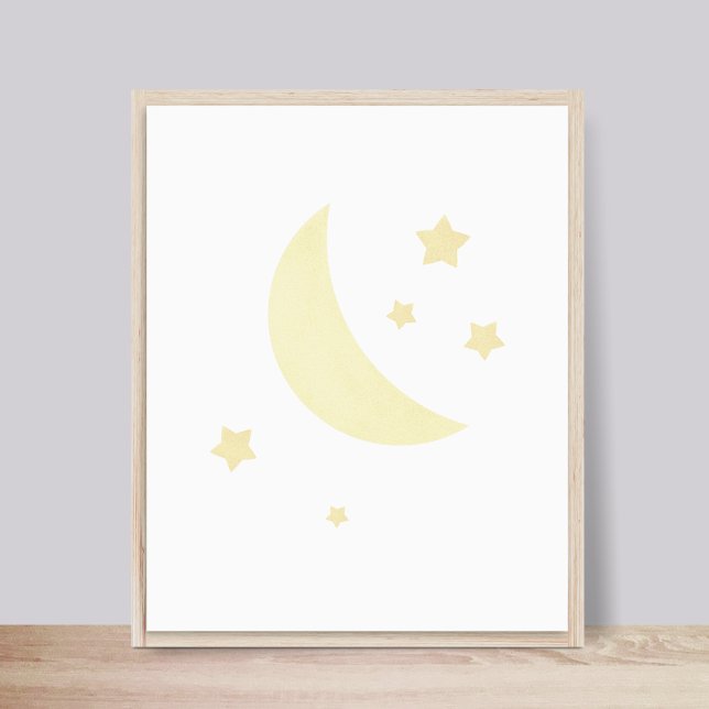 Kinderzimmer-Poster "Moon and Stars" Poster (Von Creator hochgeladen)
