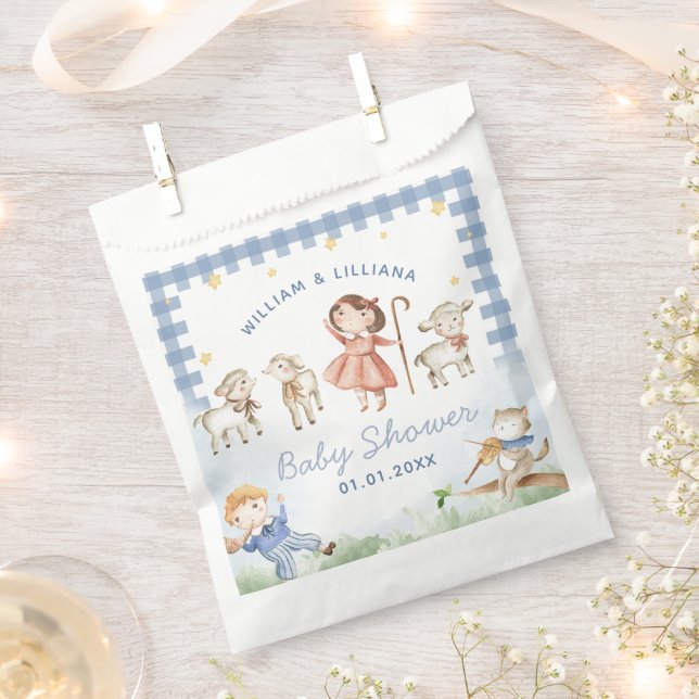 Kinderzimmer Rhyme Baby Dusche Beutel Geschenktütchen (Ausgeschnitten)