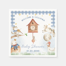 Kinderzimmer Rhyme Baby Duschpapier Napkins Serviette