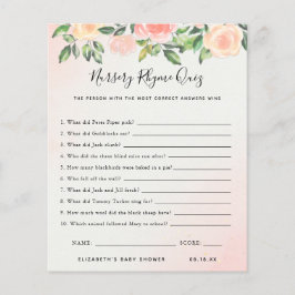 Kinderzimmer Rhyme Quiz | Baby Showspiel