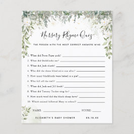 Kinderzimmer Rhyme Quiz | Baby Showspiel