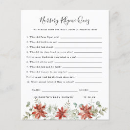 Kinderzimmer Rhyme Quiz | Baby Showspiel