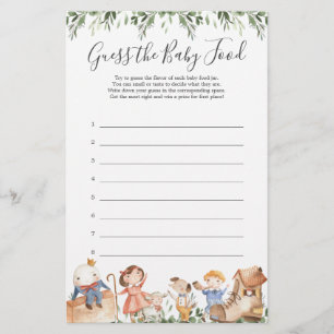 Kinderzimmer Rhymes Baby Dusche raten das Baby Foo