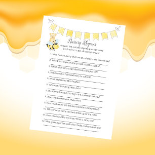 Kinderzimmer Rhymes Game Girl Teddy Bear Card Programm