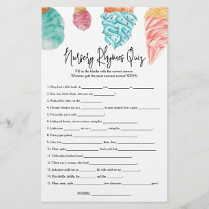 Kinderzimmer Rhymes Quiz Was ist die Scoop Baby Du