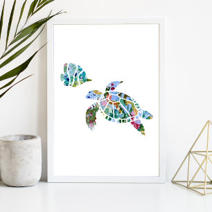 Kinderzimmer Tropical Fish Poster