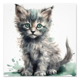 Kinderzimmer- und Kinderzimmerdrucke von Kitten Fotodruck