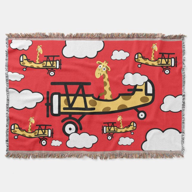 Kinderzimmer von Tierpiloten Decke (Vorderseite)