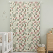 Kinderzimmer Vorhänge Cottagecore Whimsy Kaninchen
