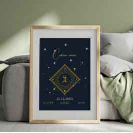 Kinderzimmer wall Art New baby Individuelle Name G Poster