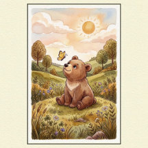 Kinderzimmer-Wandposter-Serie (Auf Anfrage)