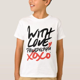 Kindes mit Liebe, T - Shirt Philadelphias XOXO