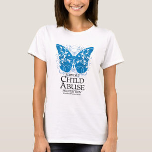 Kindesmissbrauch-Schmetterling T-Shirt