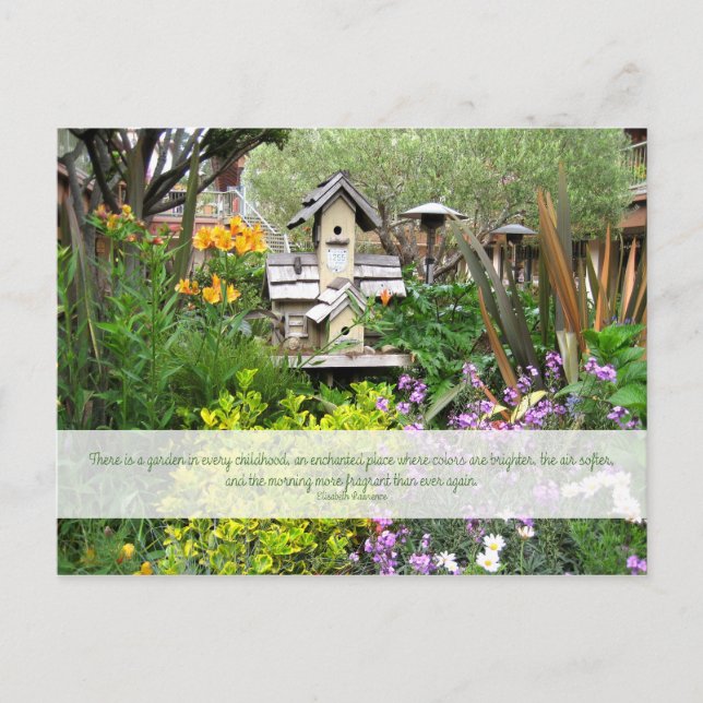 Kindheit Postkarte (Vorderseite)