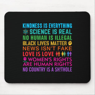 Kindheit Schwarz Leben Frauen Rechte Liebe Wissens Mousepad