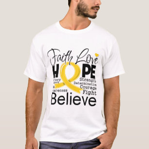 Kindheits-Krebs-typografische T-Shirt