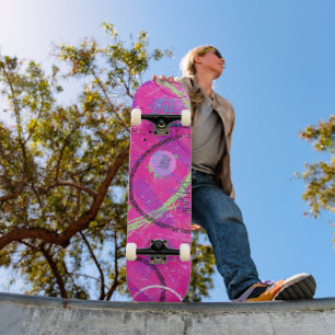 Kindheitserinnerungen Abstrakte Kunst Skateboard