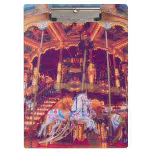 Kindheitstraum - alte Pferdekleider Klemmbrett