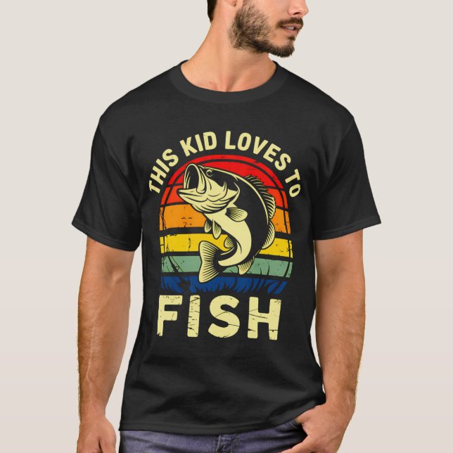 Kindheitsträume, Fischen T-Shirt (Vorderseite)