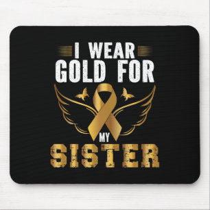 KINDHOOD KREBS BEWUSSTSEIN ICH TRAGE GOLD FÜR MEIN MOUSEPAD