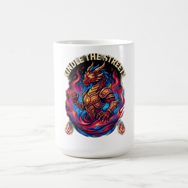 Kindle The Streets T-Shirt Kaffeetasse (Mittel)