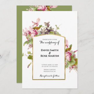 Kindly Join Us Eucalyptus Blätter Wedding Card Einladung
