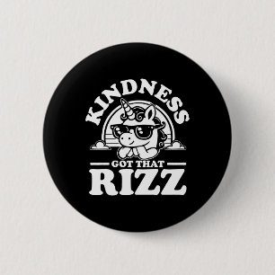 Kindness Anti Bullying Week Einhorn Got Rizz Stick Button