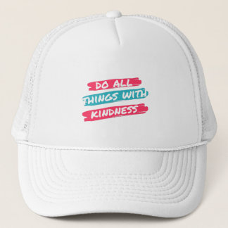 Kindness Brush Stroke Streetwear Tee - Modern Aest Truckerkappe