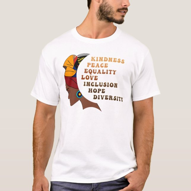 Kindness Diversity Tshirt (Vorderseite)