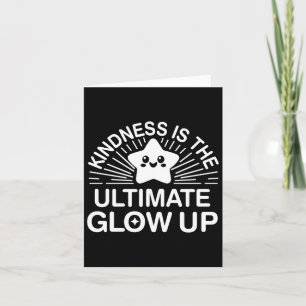 Kindness gegen Schikanen Woche ultimativer Glanz Karte