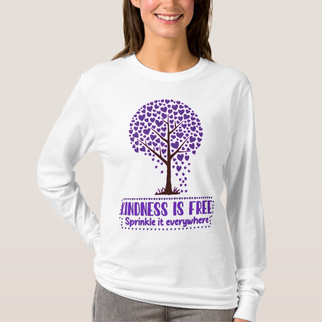 KINDNESS IST FREI T-Shirt (Vorderseite)