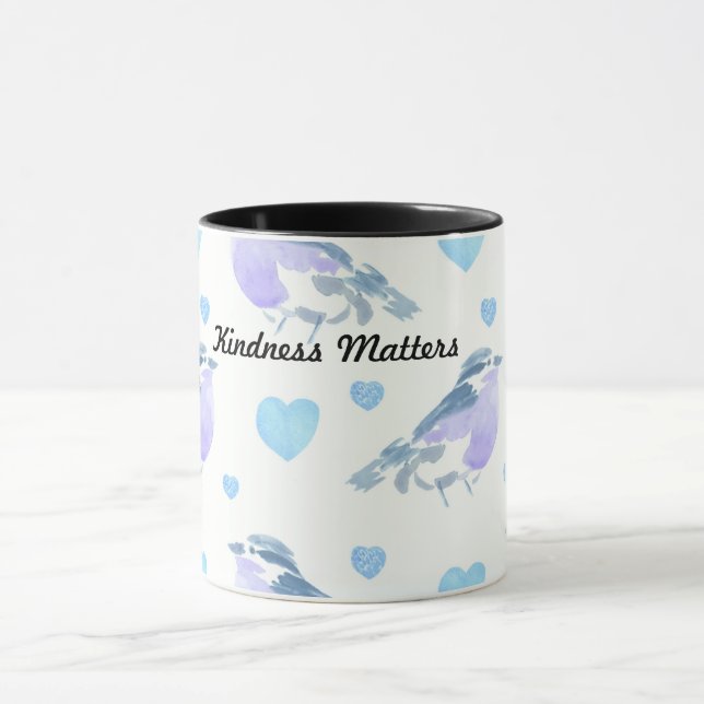Kindness Matters Bird Tasse (Zentrum)