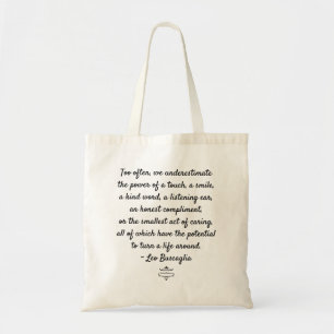 KINDNESS MOTIVIEREND TOTE BAG TRAGETASCHE