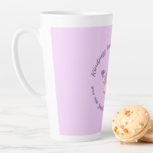 Kindness Mug“Kindness Looks Good On Me” Coffee mug Milchtasse (Beispiel)