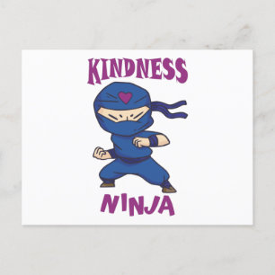 Kindness Ninja, Fight against Bullying Postkarte